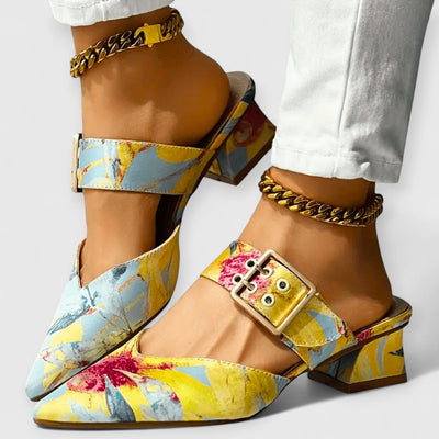 BELLO | Orthopädische Farbakzent-Heels für Damen
