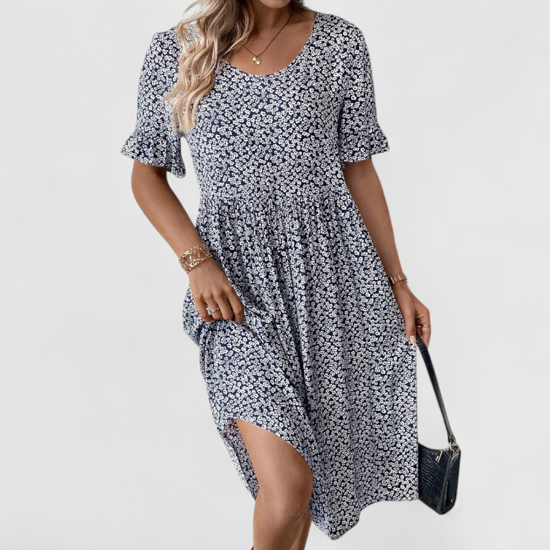 Carla | Frühlingsblüten-Kleid