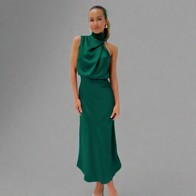 Dorothea | Stylish Maxi-Kleid mit Leichtigkeit