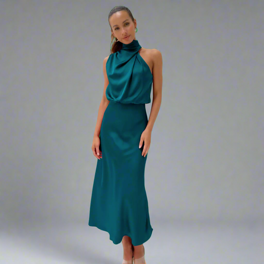 Dorothea | Stylish Maxi-Kleid mit Leichtigkeit