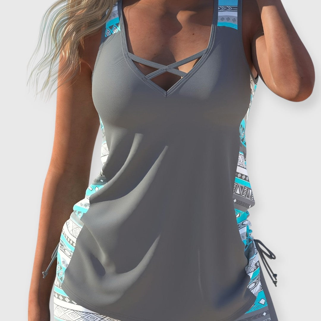 Wendy | Tribal Tankini Set
