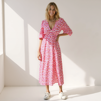 Valeria | Kleid aus Baumwollmischung