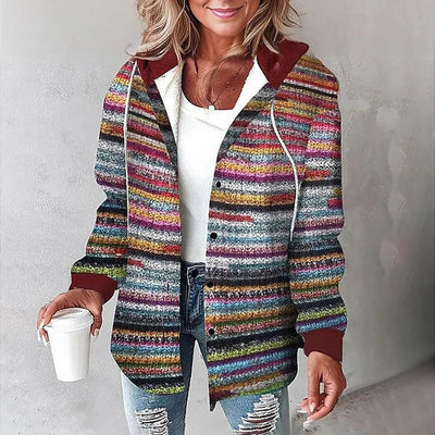 Josefin™ | Aurora Flanelljacke