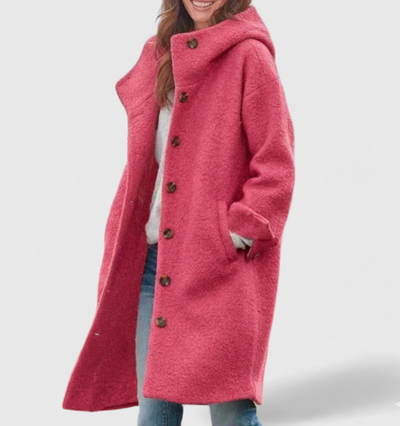 AMELIE - Stilvolle lange Winterjacke