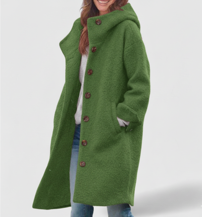 AMELIE - Stilvolle lange Winterjacke