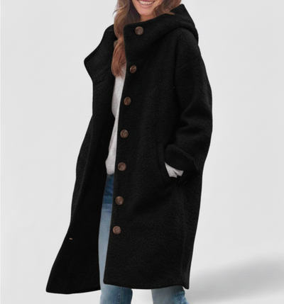 AMELIE - Stilvolle lange Winterjacke