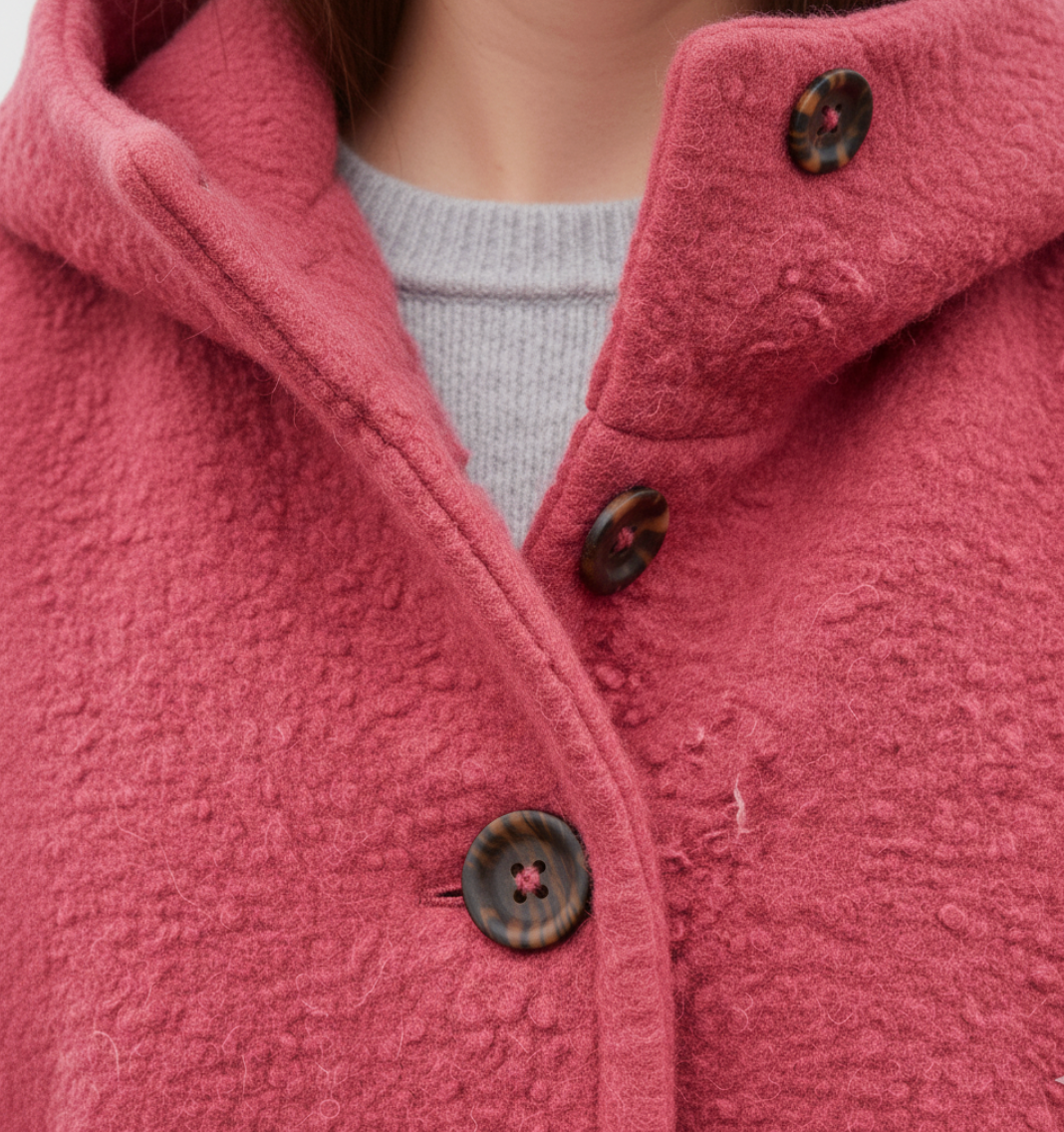 AMELIE - Stilvolle lange Winterjacke