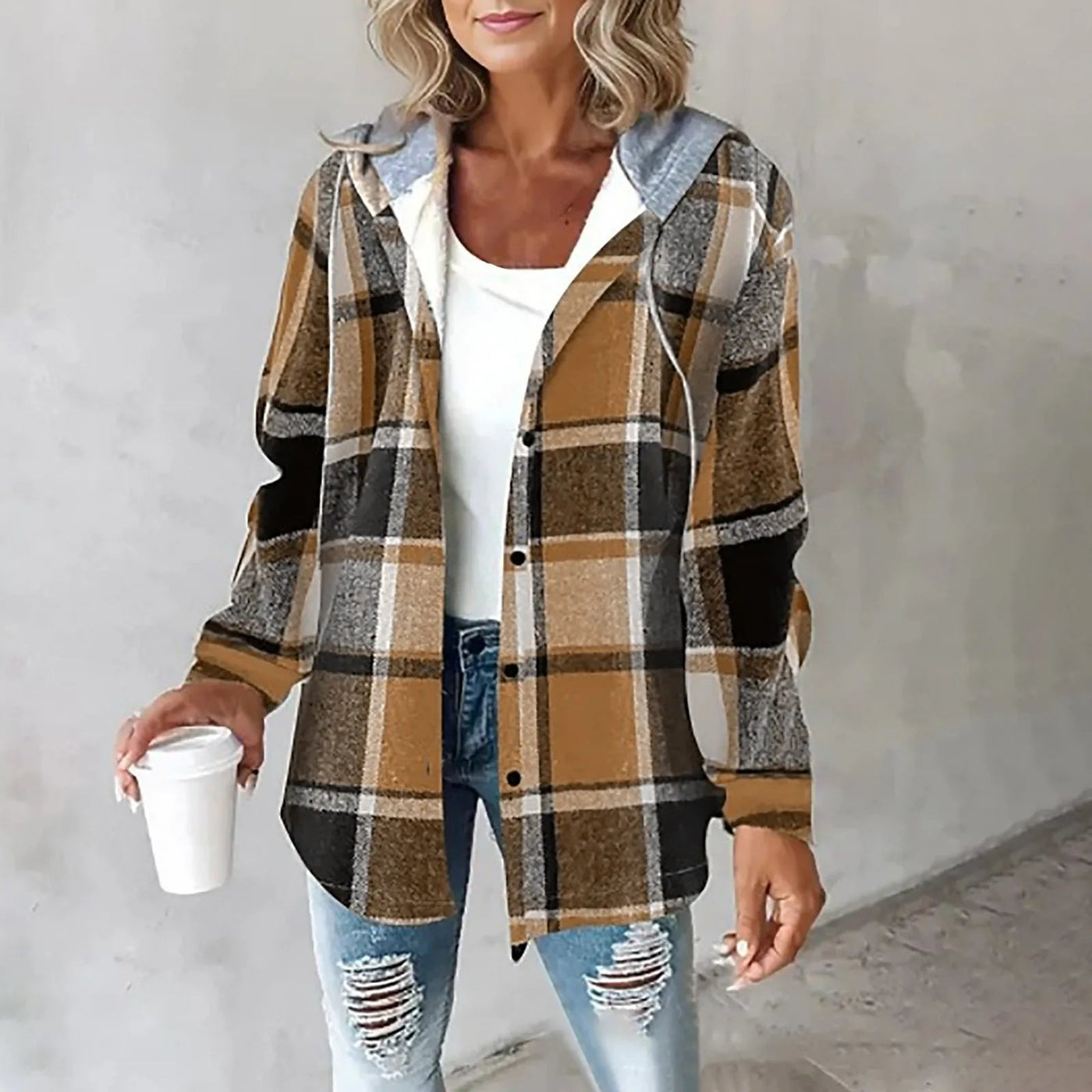 Josefin™ | Aurora Flanelljacke