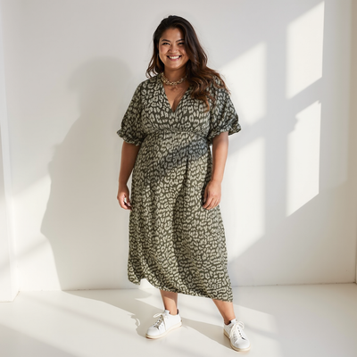 Valeria | Kleid aus Baumwollmischung