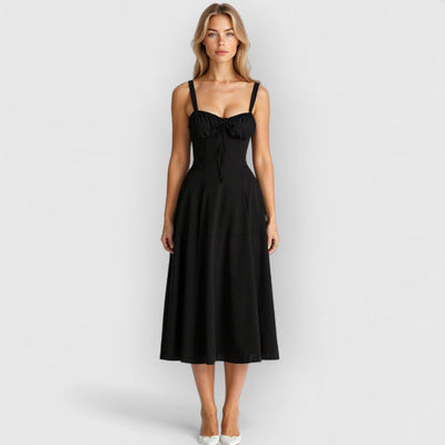 Mae | Elegantes Velourskorsett
