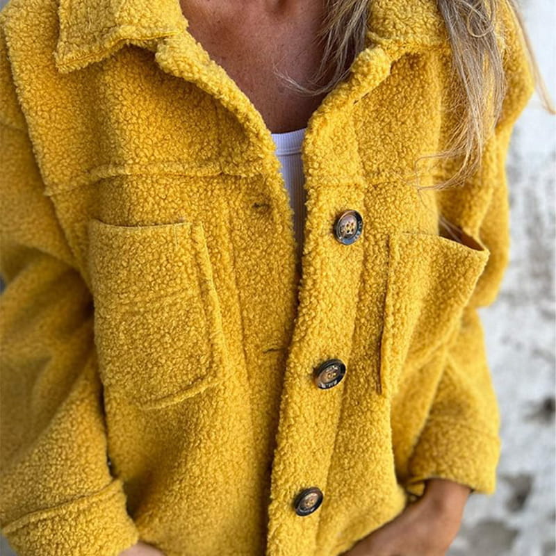 Eline™| Kurze, warme Bouclé-Jacke