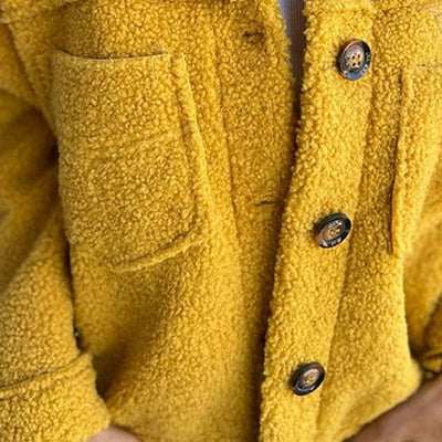 Eline™| Kurze, warme Bouclé-Jacke